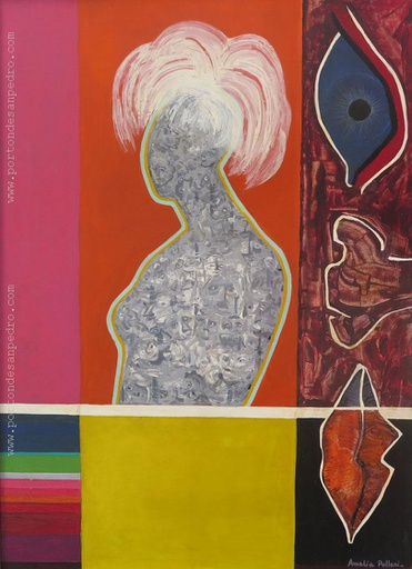La desconocida, autorretrato