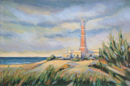 Paisaje con faro