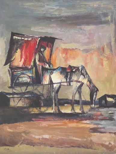 Caballo cansado