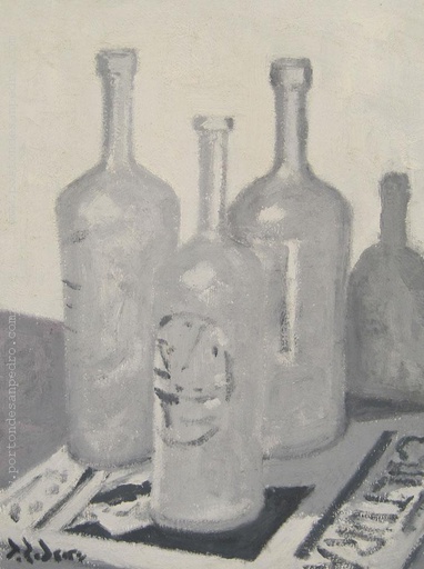 Botellas blancas