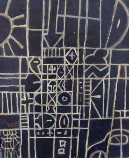 Constructivo en grises y negro