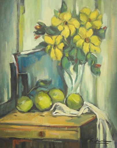 Flores y limones