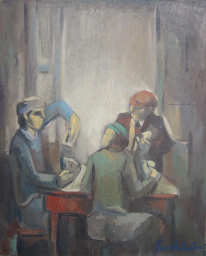 Jugadores de naipes II