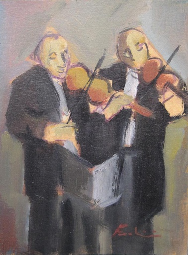 Los violinistas