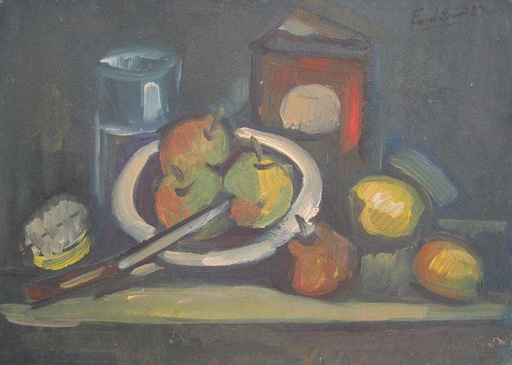 Naturaleza muerta con frutas