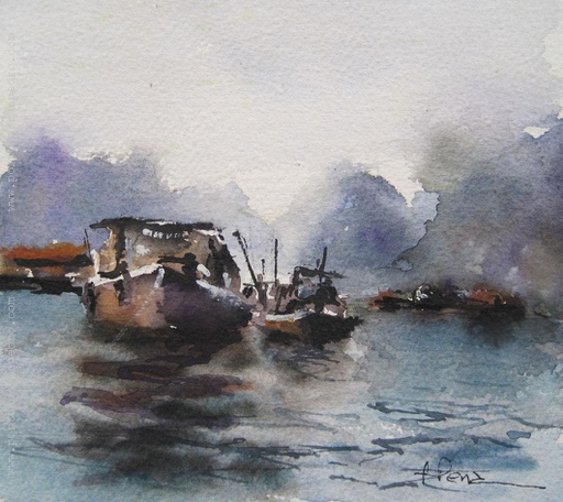 Barcos de Asia