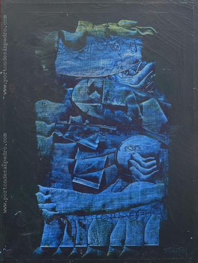 Figura azul