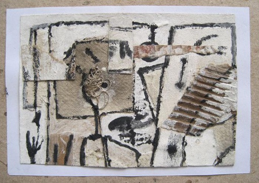 Collage abstracto III
