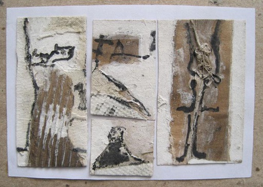 Collage abstracto IV