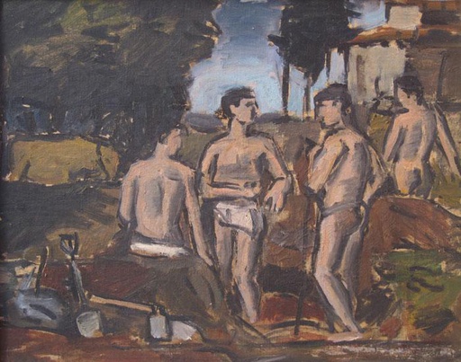 Escena clásica del Mediterráneo