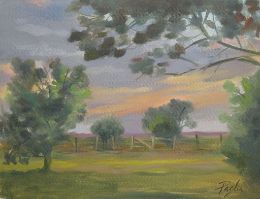 Atardecer en el campo II