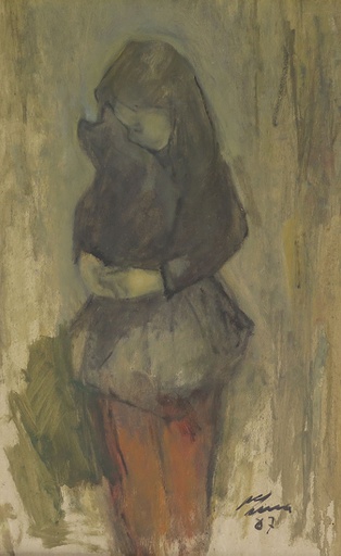 Niña con gato