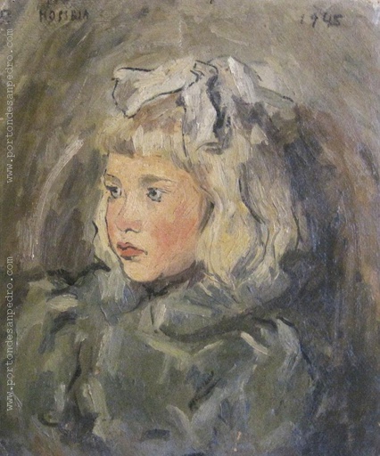 La niña de la moña