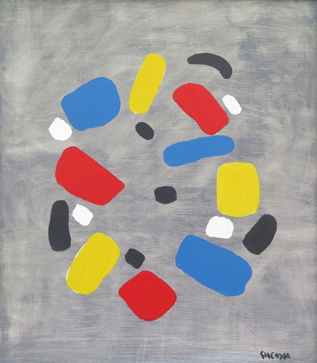 Formas con fondo gris II