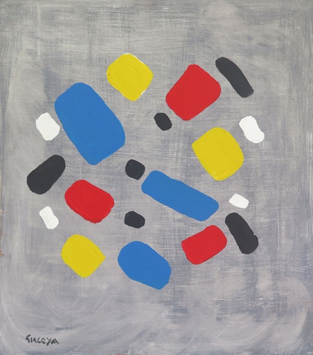 Formas con fondo gris III