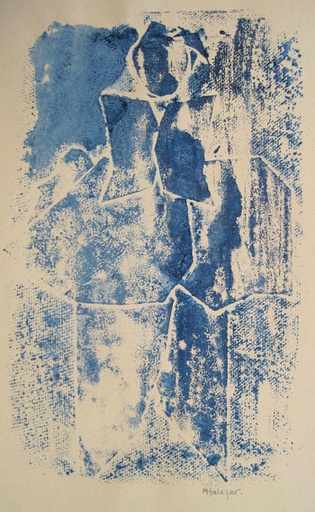 Figura azul