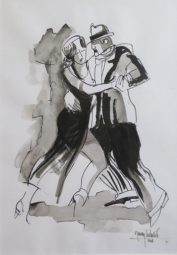 Serie Dibujos de Tango