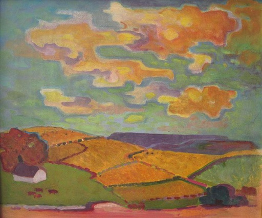 Colinas y cielo