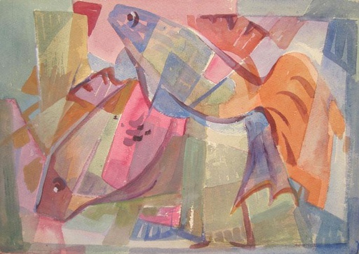 Composición con peces