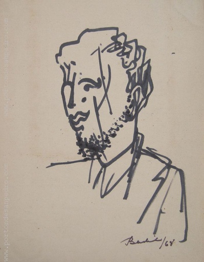 El hombre de barba