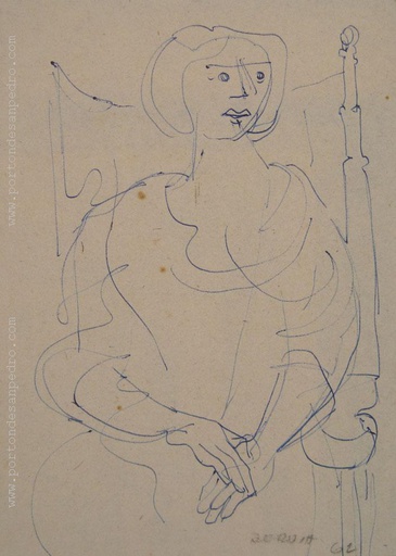 La dama de la silla