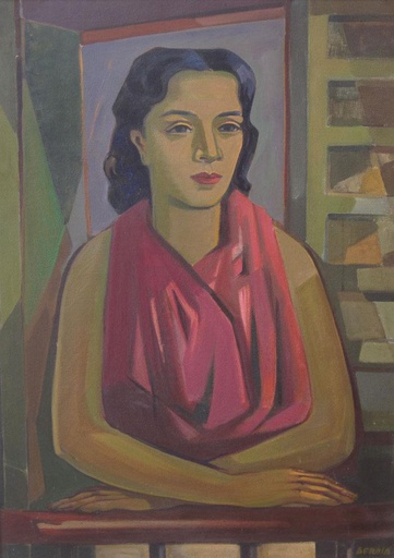 Mujer en el balcón