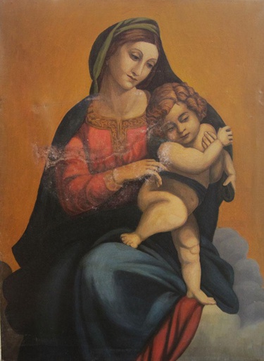 La Madonna di Foligno pequeña