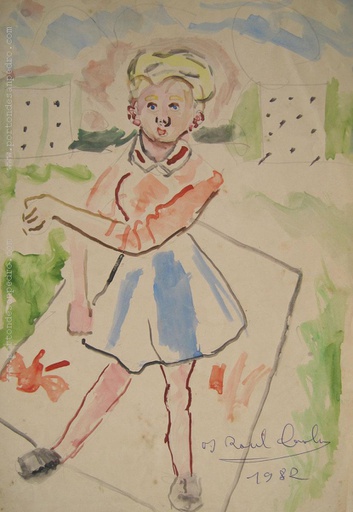 La niña del parque