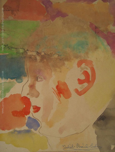 Niña abstracta