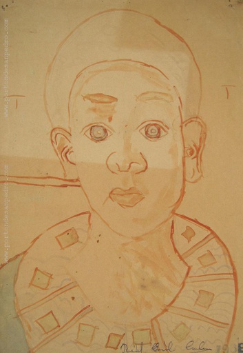 Niña de pelo corto
