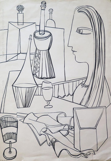 Joven en el bar