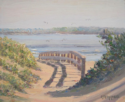 Bajada playa La Barra