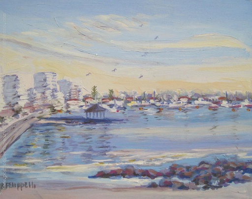 Vista del Puerto de Punta del Este