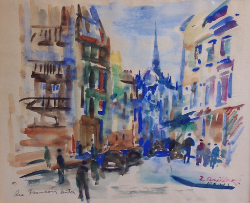 Rue Francón Santou -París