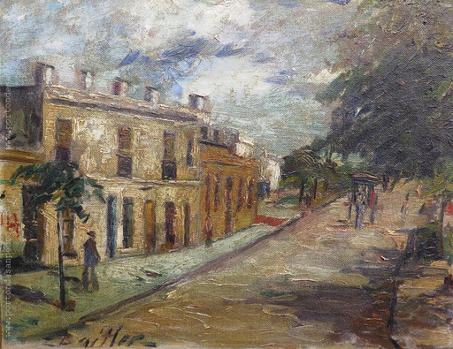 Una calle de Minas